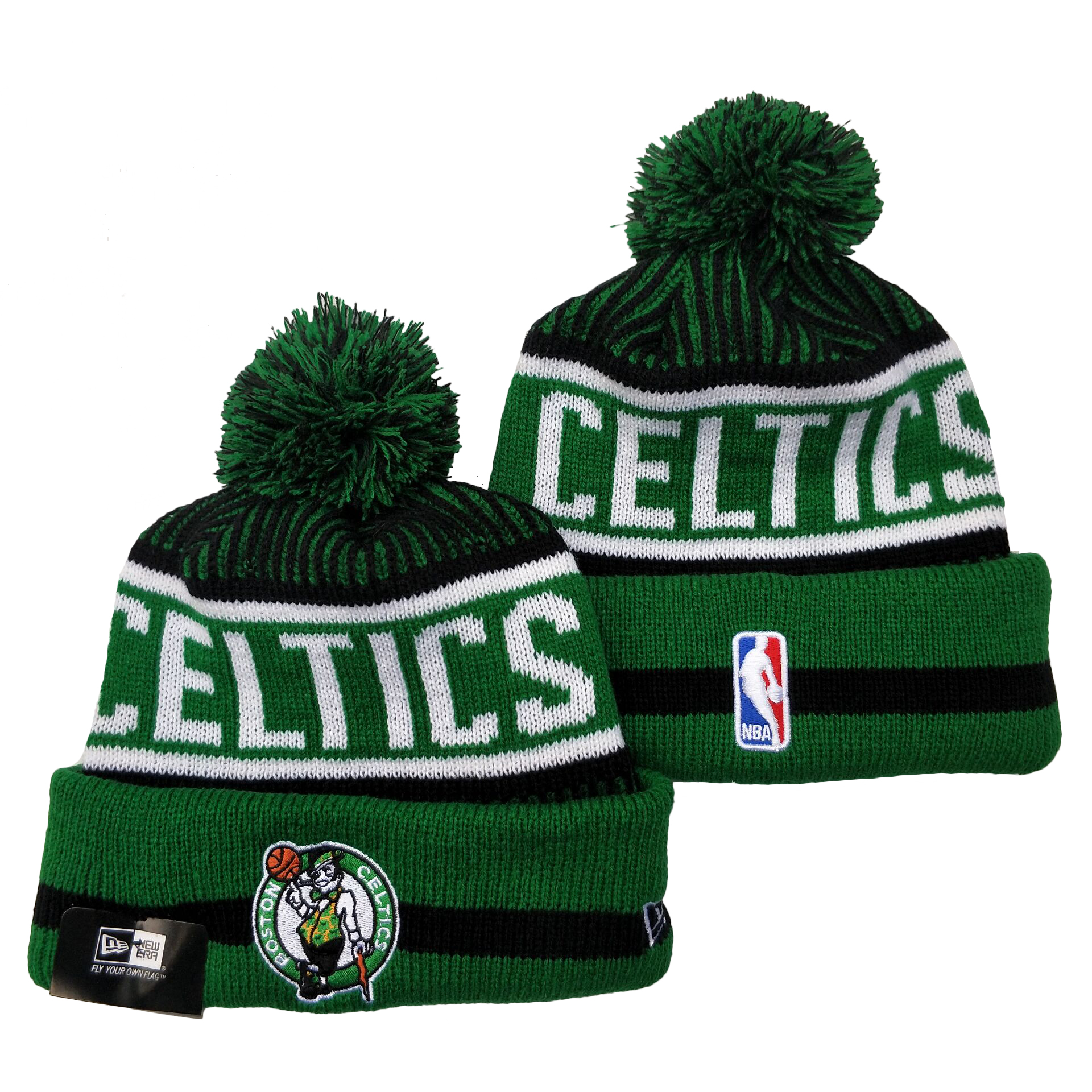 Boston Celtics Knit Hats 011